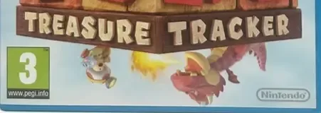 Captain Toad: Treasure Tracker, the PEGI square on its front