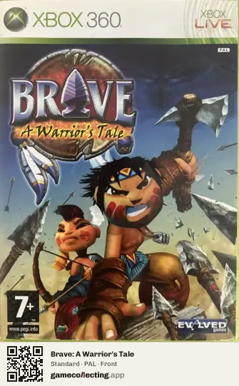 Brave: A Warrior's Tale Xbox 360, PAL box front