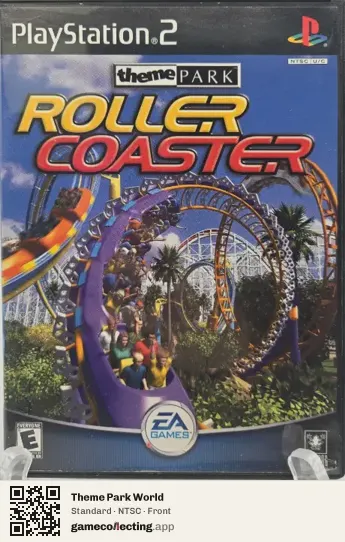 Theme Park World PlayStation 2, NTSC box front