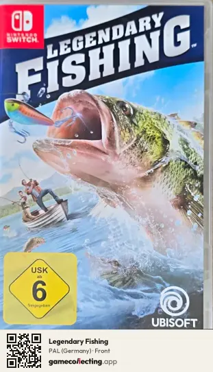 Legendary Fishing Nintendo Switch, Germany box front