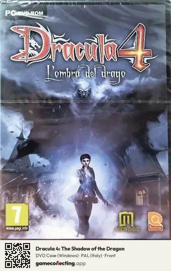 Dracula 4: The Shadow of the Dragon Computer, Italy box front
