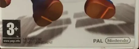 Mario Kart Wii, the PEGI square on its front