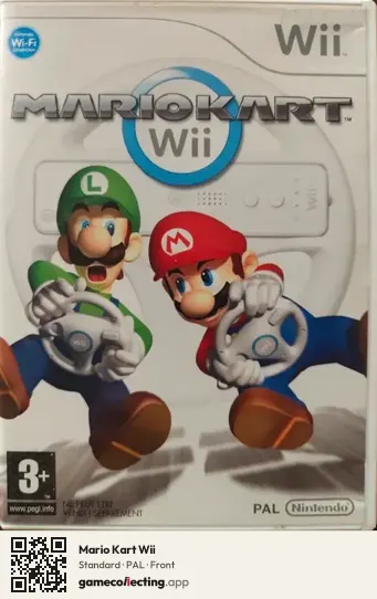 Mario Kart Wii Nintendo Wii, PAL box front