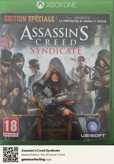 Assassin's Creed Syndicate Xbox One, France box front