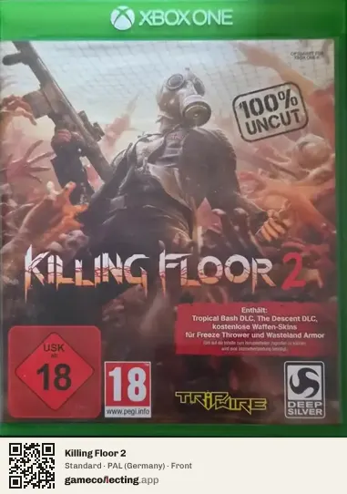 Killing Floor 2 Xbox One, Germany box front