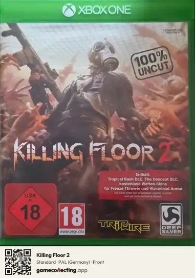 Killing Floor 2 Xbox One, Germany box front