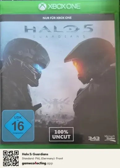 Halo 5: Guardians Xbox One, Germany box front