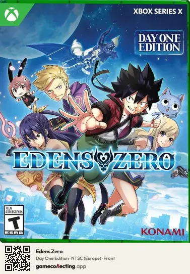 Edens Zero Xbox Series X, Europe box front