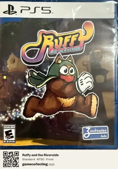 Ruffy and the Riverside PlayStation 5, NTSC box front