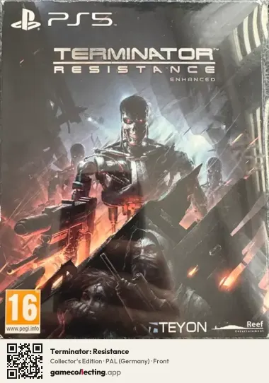 Terminator: Resistance PlayStation 5, Germany box front