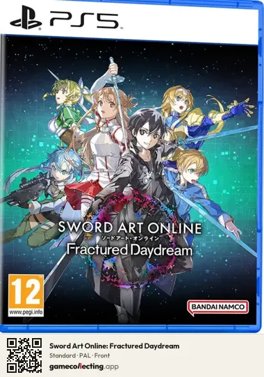 Sword Art Online: Fractured Daydream PlayStation 5, PAL box front
