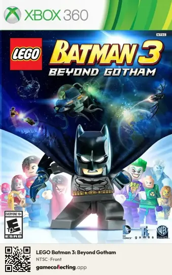 LEGO Batman 3: Beyond Gotham Xbox 360, NTSC box front