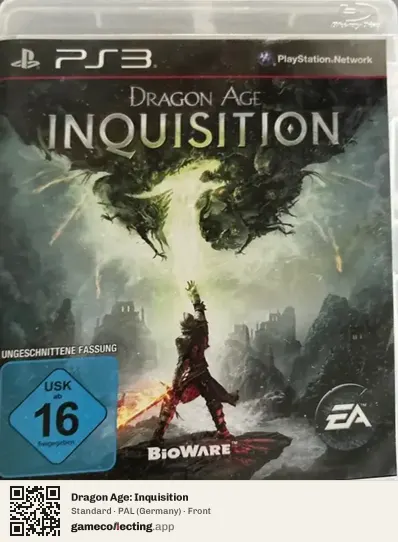 Dragon Age: Inquisition PlayStation 3, Germany box front
