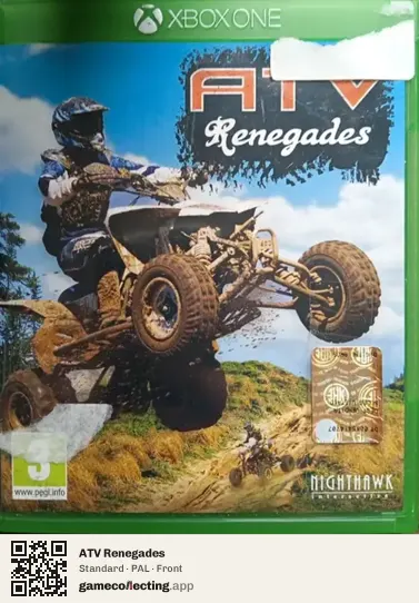 ATV Renegades Xbox One, PAL box front