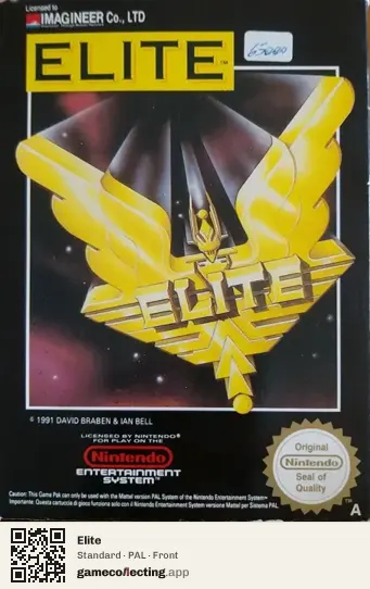 Elite Nintendo Entertainment System, PAL box front