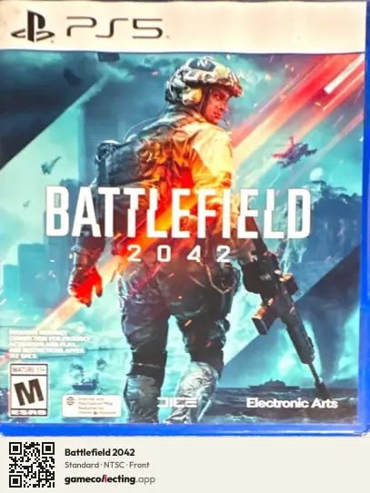 Battlefield 2042 PlayStation 5, NTSC box front
