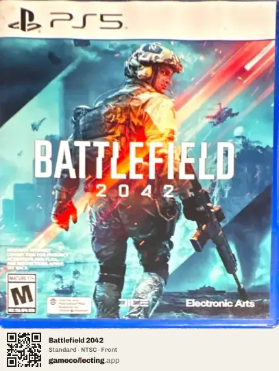 Battlefield 2042 PlayStation 5, NTSC box front