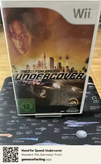 Need for Speed: Undercover Nintendo Wii, Germany box front