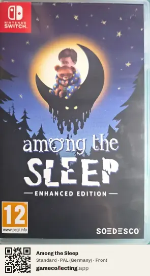 Among the Sleep Nintendo Switch, Germany box front