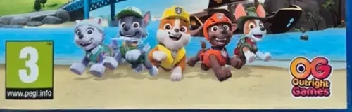 PAW Patrol World, the USK square on its front