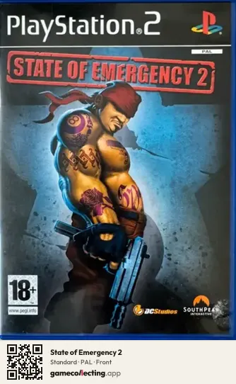 State of Emergency 2 PlayStation 2, PAL box front