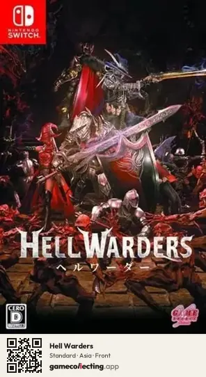Hell Warders Nintendo Switch, Asia box front