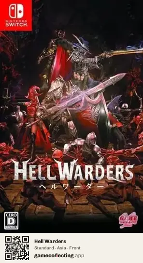 Hell Warders Nintendo Switch, Asia box front