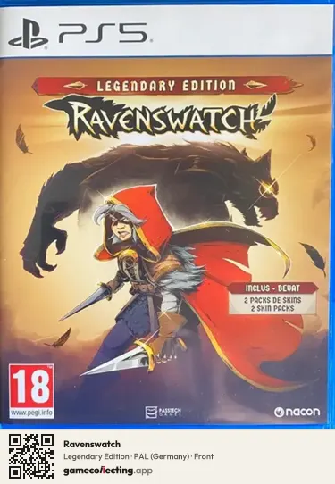 Ravenswatch PlayStation 5, Germany box front
