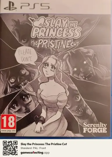Slay the Princess: The Pristine Cut PlayStation 5, PAL box front