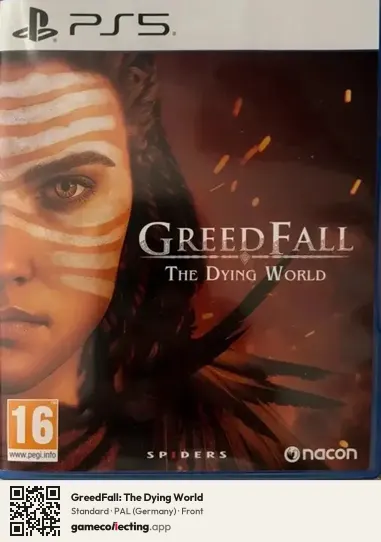 GreedFall: The Dying World PlayStation 5, Germany box front