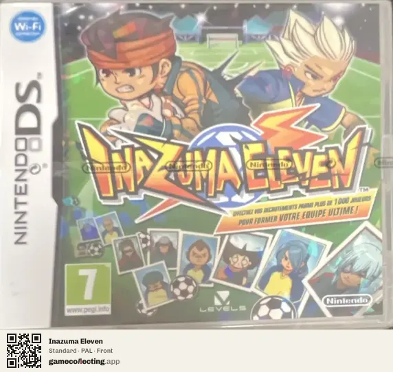 Inazuma Eleven Nintendo DS, PAL box front