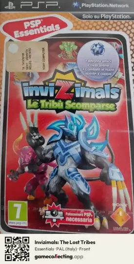 Invizimals: The Lost Tribes PlayStation Portable, Italy box front