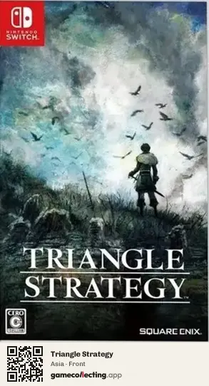 Triangle Strategy Nintendo Switch, Asia box front