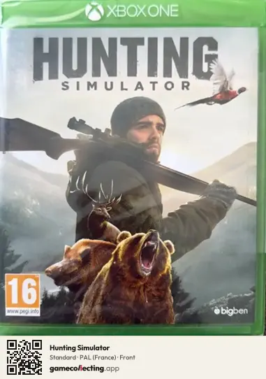 Hunting Simulator Xbox One, France box front