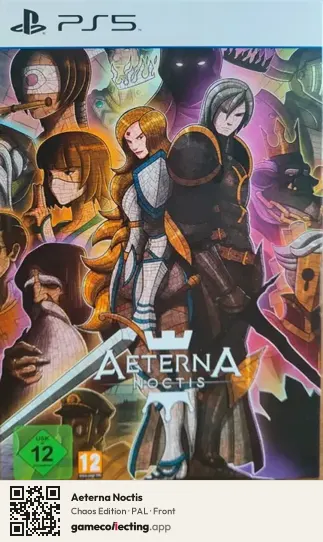Aeterna Noctis PlayStation 5, PAL box front