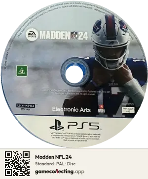 Madden NFL 24 PlayStation 5, PAL disc