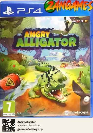 Angry Alligator PlayStation 4, PAL box front