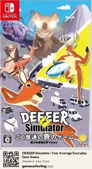 DEEEER Simulator: Your Average Everyday Deer Game Nintendo Switch, Asia box front