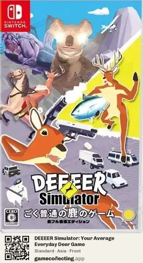 DEEEER Simulator: Your Average Everyday Deer Game Nintendo Switch, Asia box front