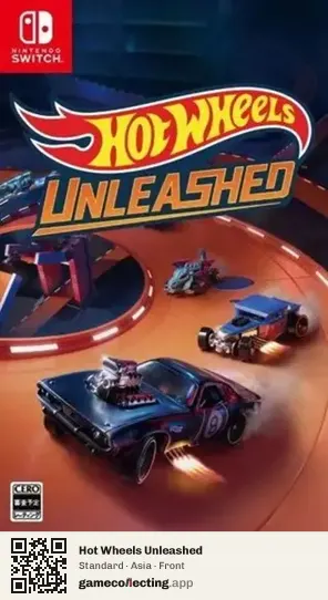 Hot Wheels Unleashed Nintendo Switch, Asia box front