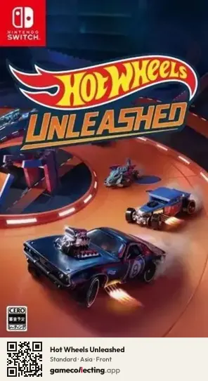 Hot Wheels Unleashed Nintendo Switch, Asia box front