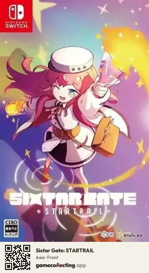 Sixtar Gate: STARTRAIL Nintendo Switch, Asia box front