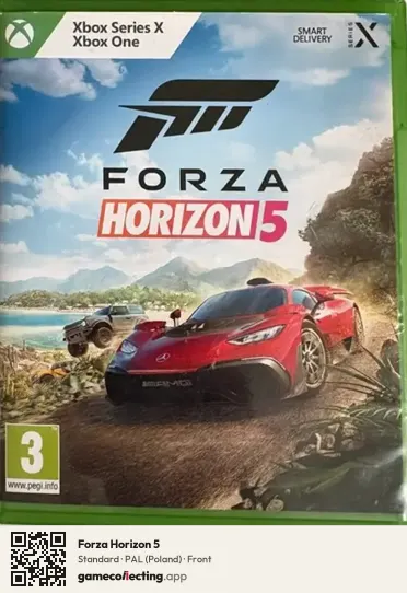 Forza Horizon 5 Xbox Series X, Poland box front