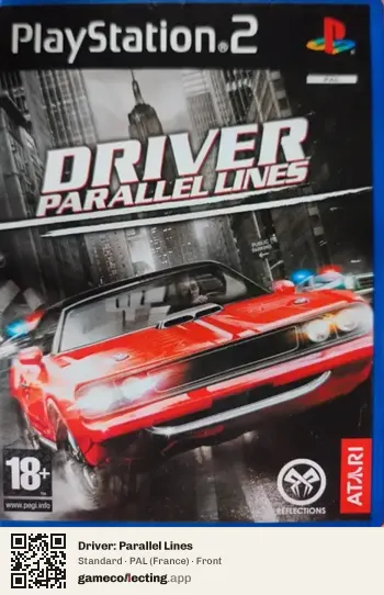 Driver: Parallel Lines PlayStation 2, France box front