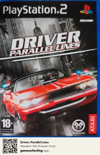 Driver: Parallel Lines PlayStation 2, France box front