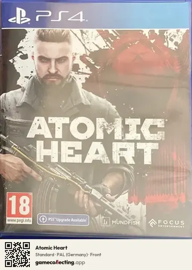Atomic Heart PlayStation 4, Germany box front
