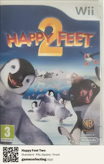 Happy Feet Two Nintendo Wii, Spain box front