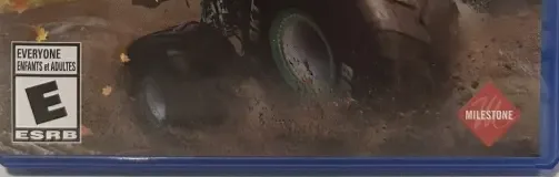 Monster Jam Showdown, the ESRB box on its front