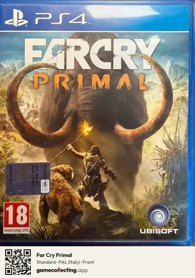 Far Cry Primal PlayStation 4, Italy box front