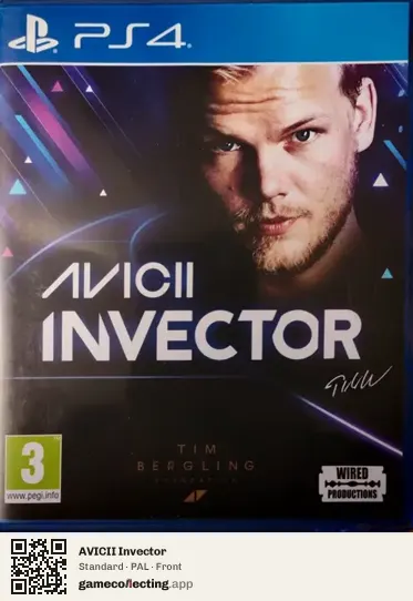 AVICII Invector PlayStation 4, PAL box front